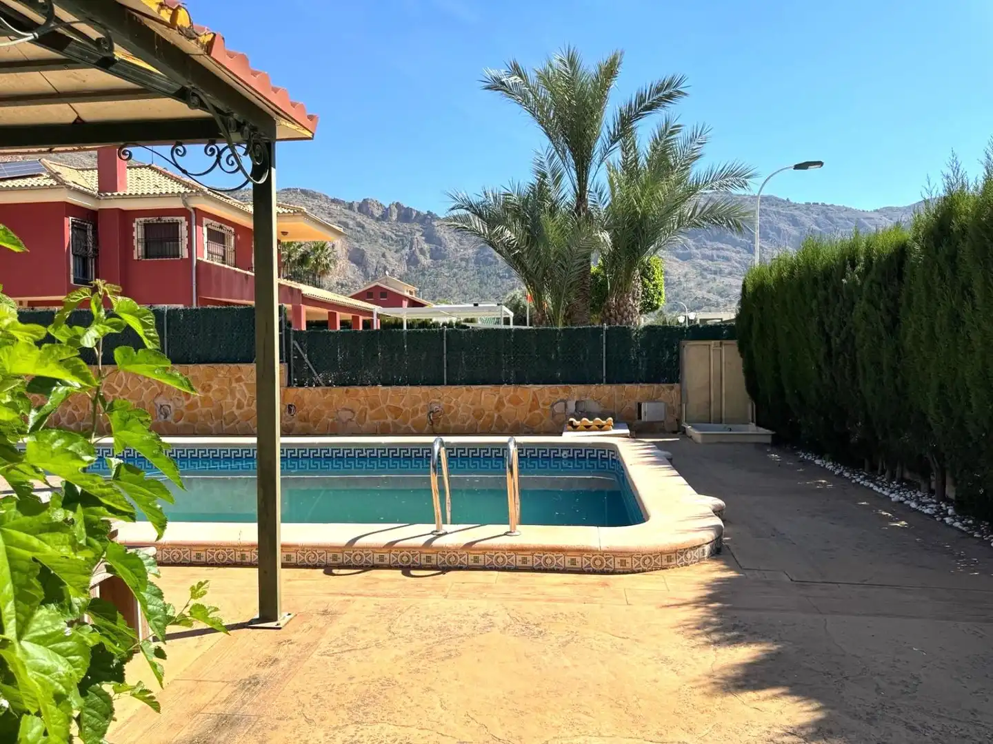 Swimming pool of Houses for sale in Orihuela  with Air Conditioner, Private garden and Storage room