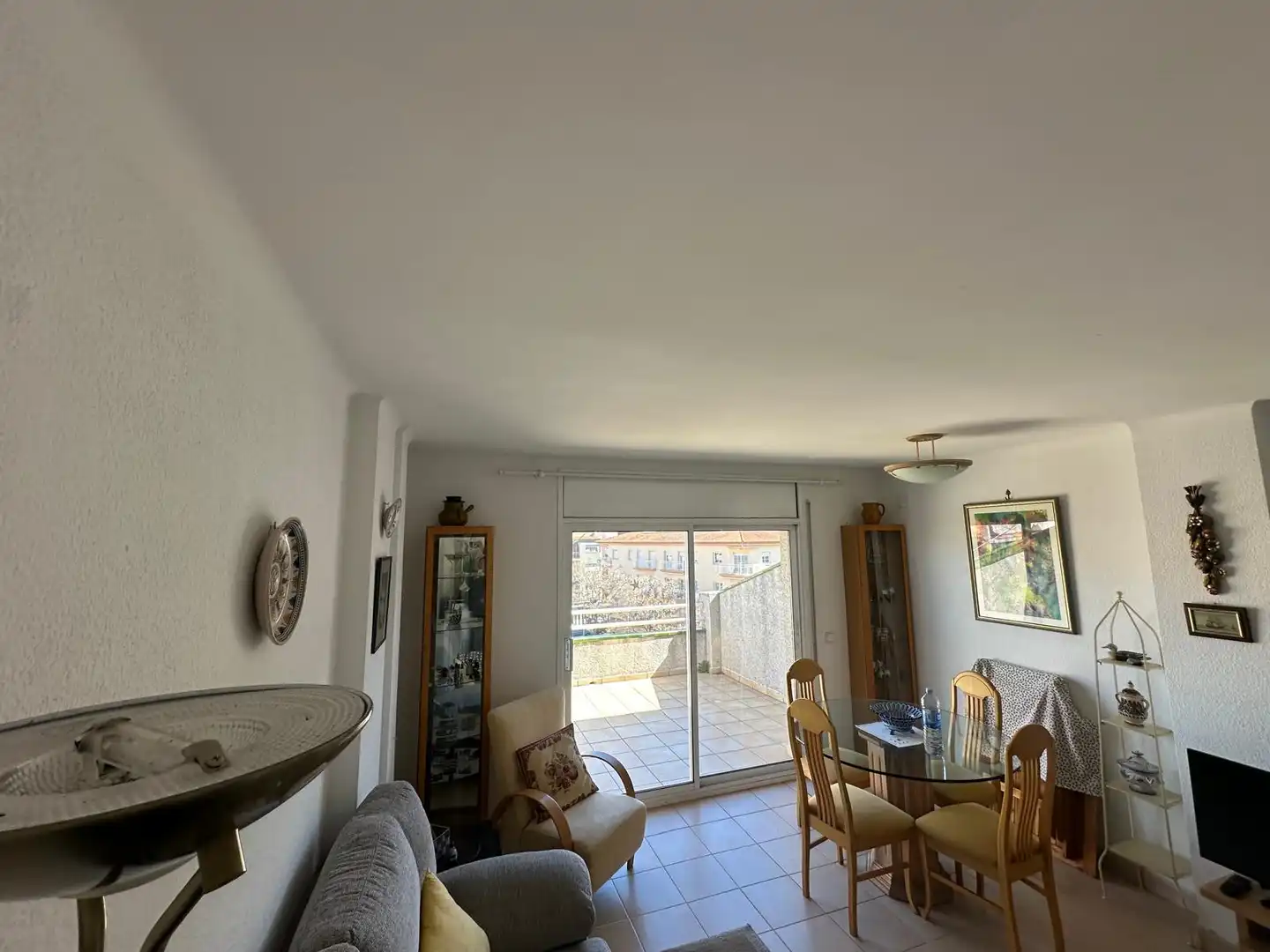 Living room of Duplexes for sale in Roses  with Terrace and Furnished