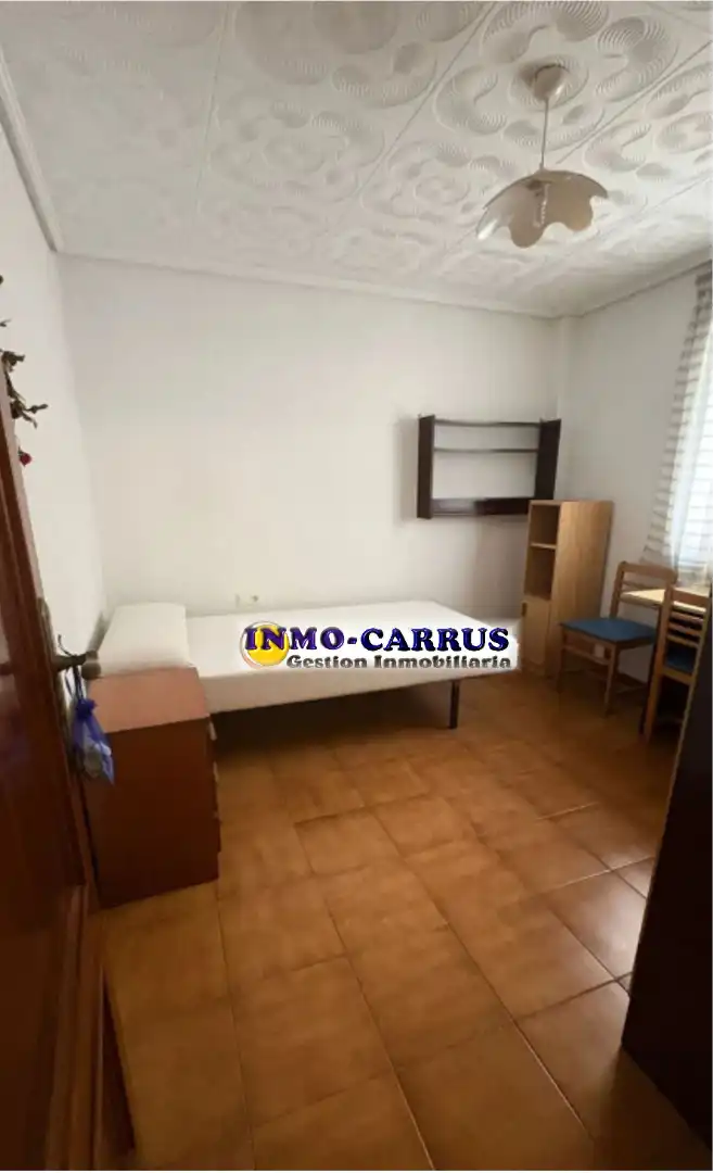 Bedroom of Flat for rent in Elche / Elx  with Air Conditioner, Furnished and Balcony