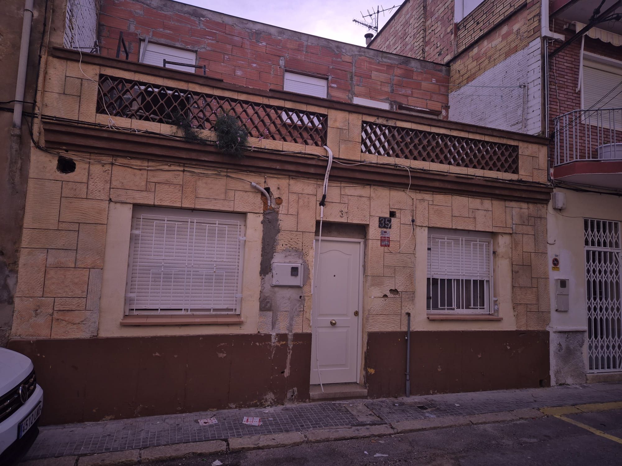 Vista exterior de Casa adosada en venda en Amposta