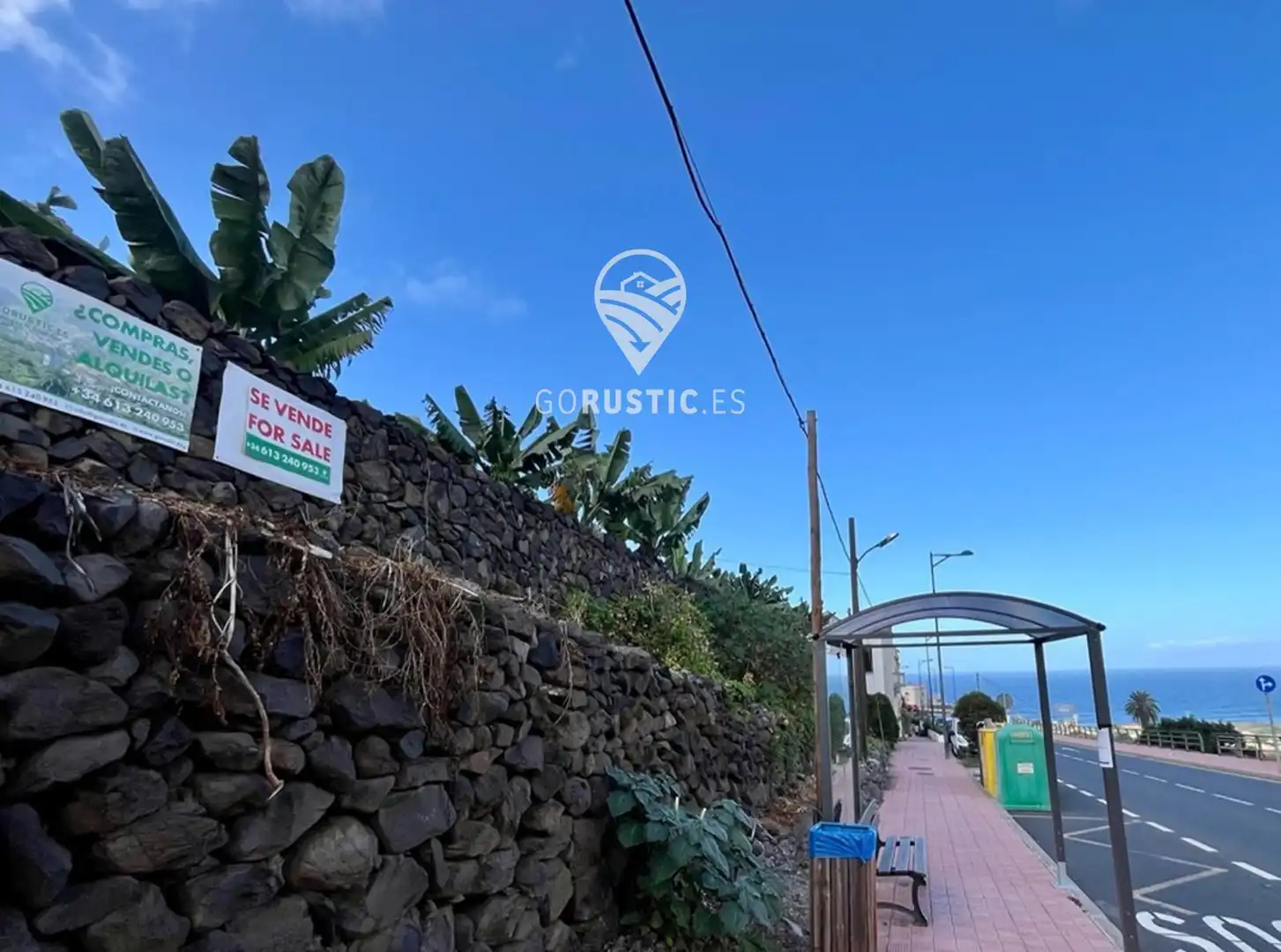 Terreno rústico en venta en Hermigua