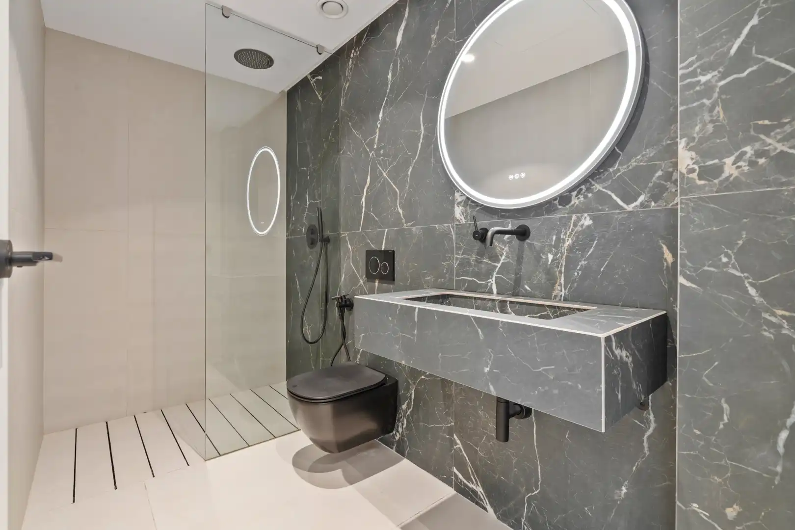 Bathroom of Duplexes for sale in Estepona  with Air Conditioner, Terrace and Storage room