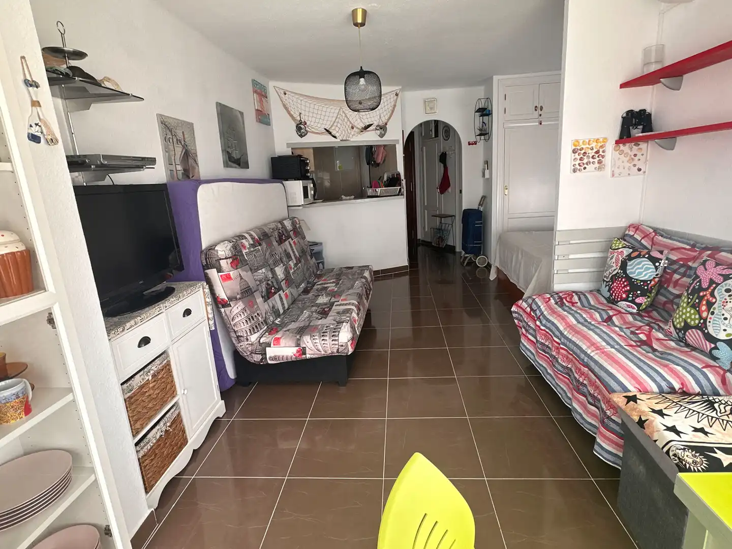 Living room of Apartments for sale in Torrox  with Air Conditioner, Furnished and Washing machine
