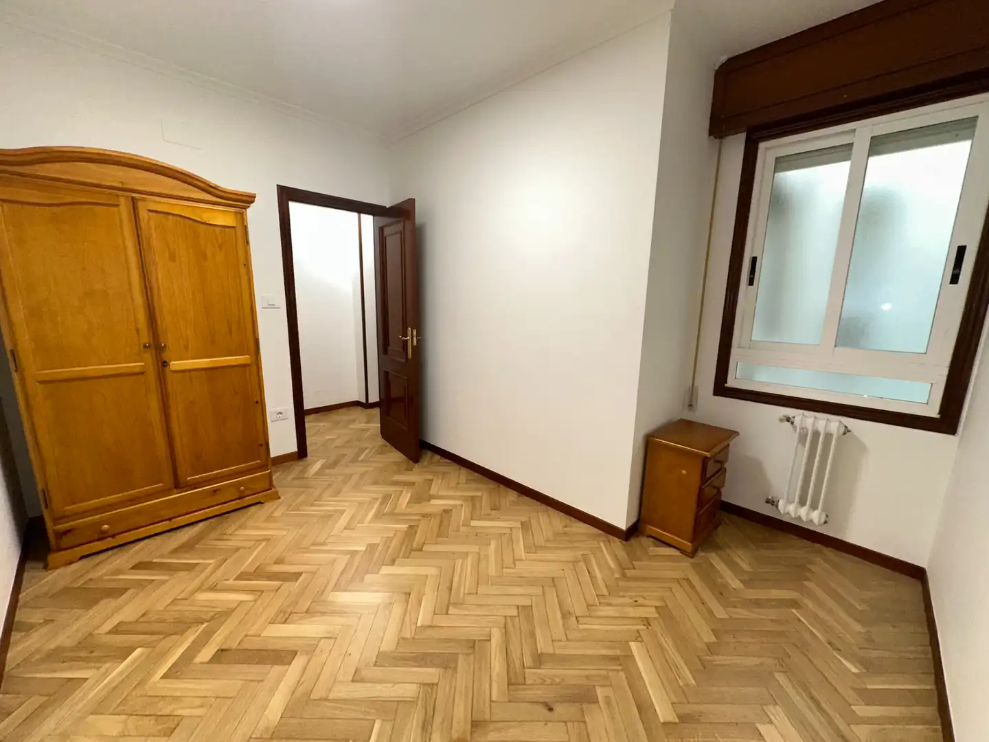 Bedroom of Flat for sale in Ourense Capital   with Heating, Parquet flooring and Storage room