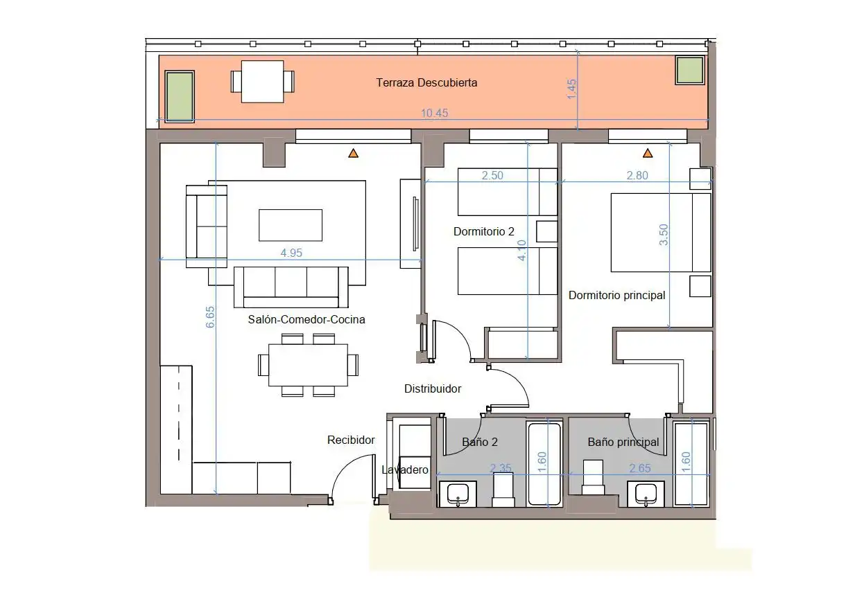 Apartamento en venta en Benalmádena con Aire acondicionado, Calefacción y Terraza