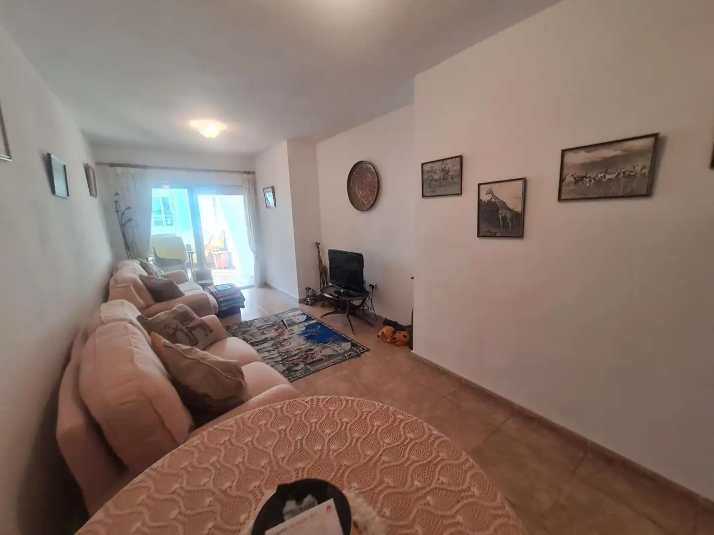 Living room of Apartments for sale in Calpe / Calp  with Air Conditioner, Heating and Terrace