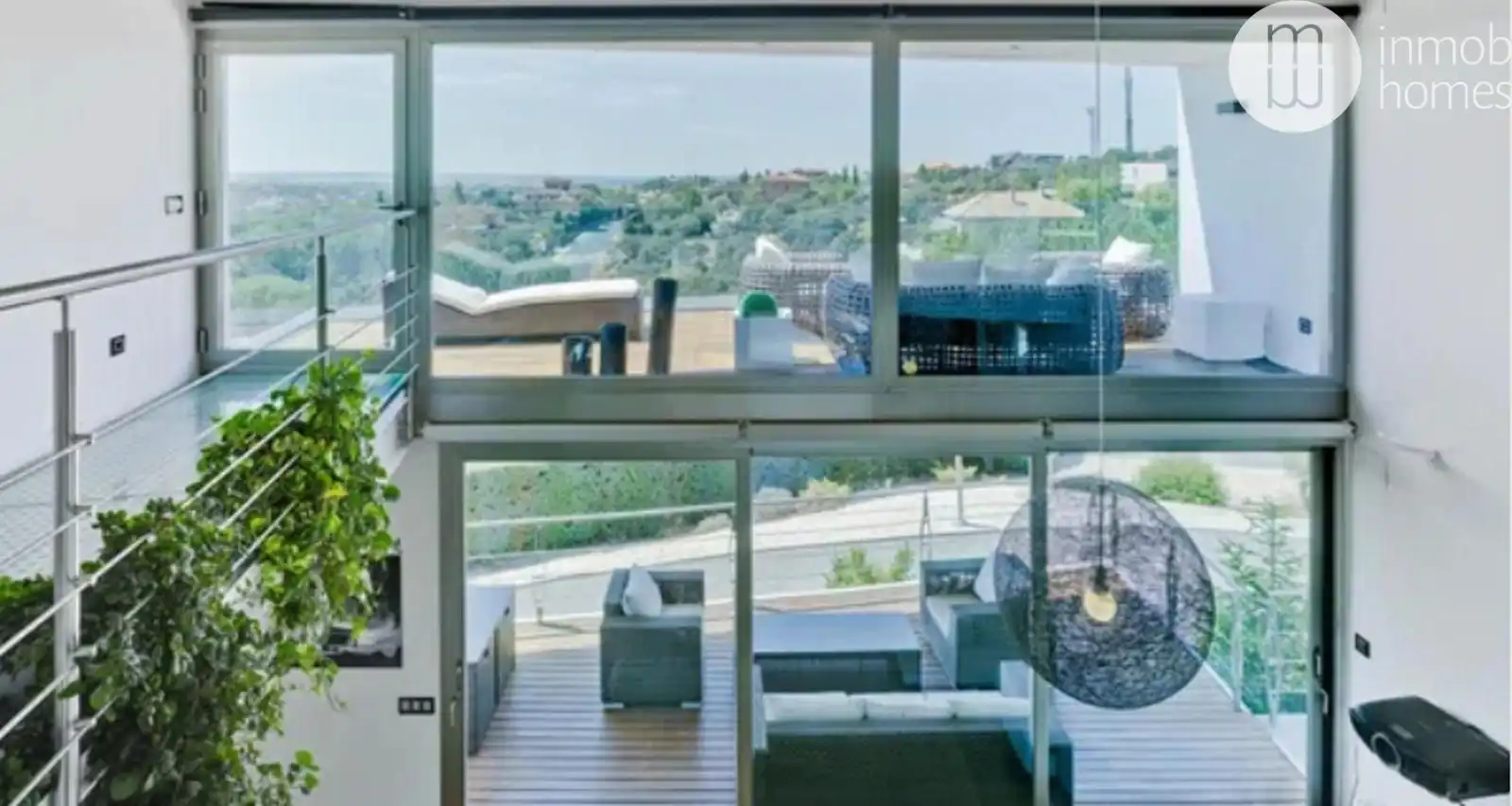 Terraza de Casa o chalet en venta en Las Rozas de Madrid con Aire acondicionado, Calefacción y Jardín privado
