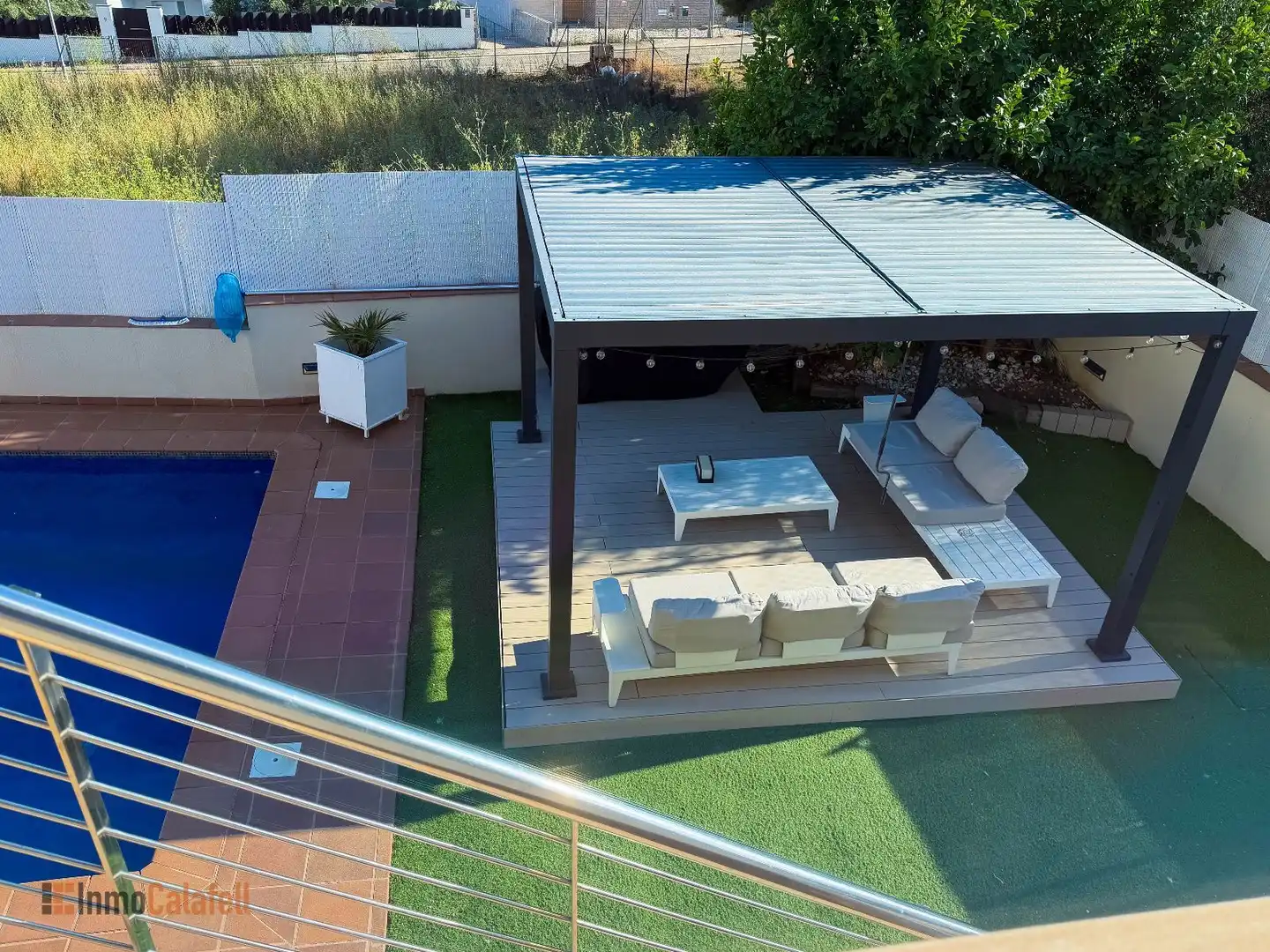 Terraza de Casa o chalet en venta en Calafell con Aire acondicionado, Calefacción y Jardín privado