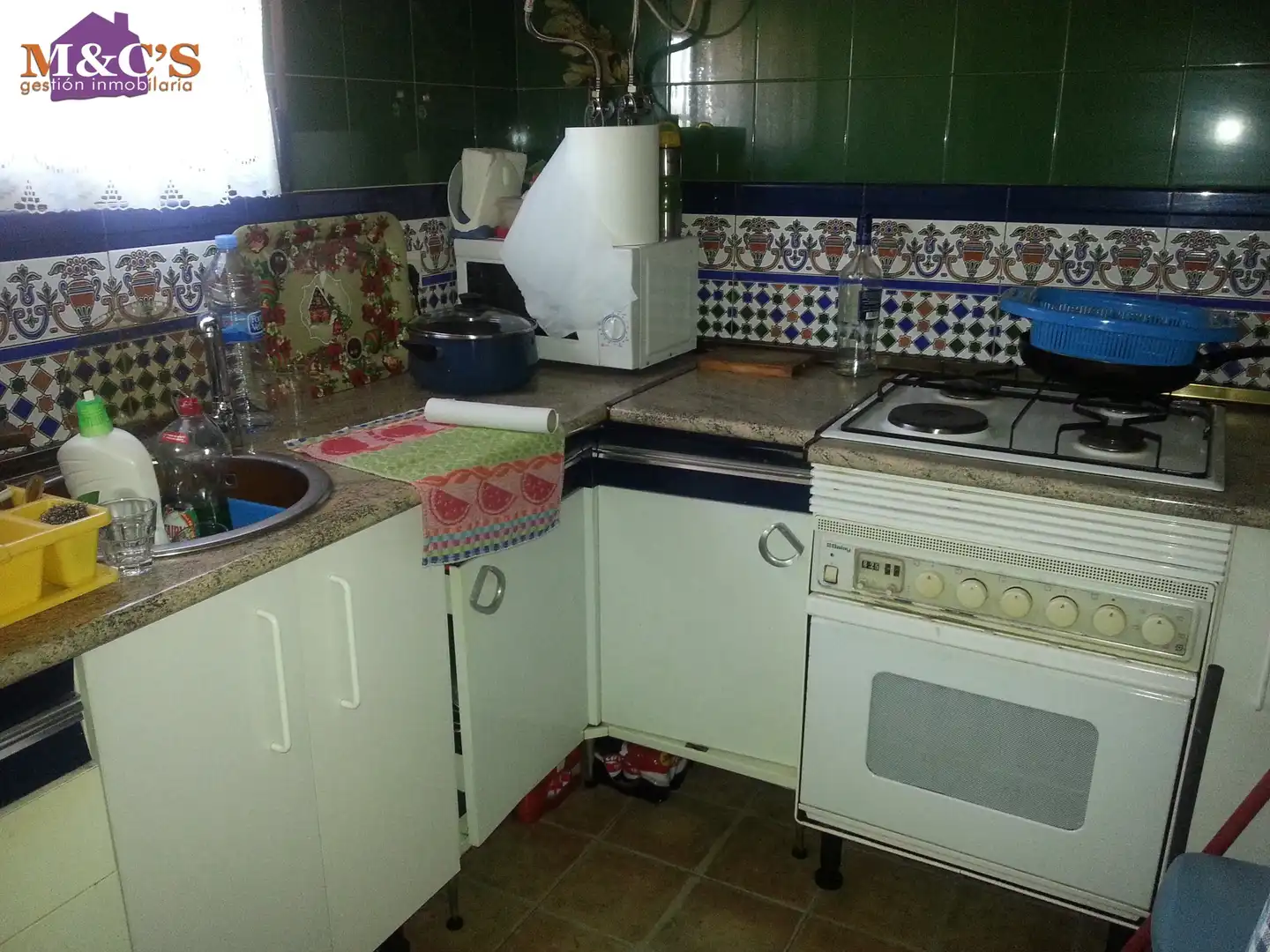 Cocina de Casa o chalet en venta en Aldea del Rey con Aire acondicionado, Jardín privado y Trastero