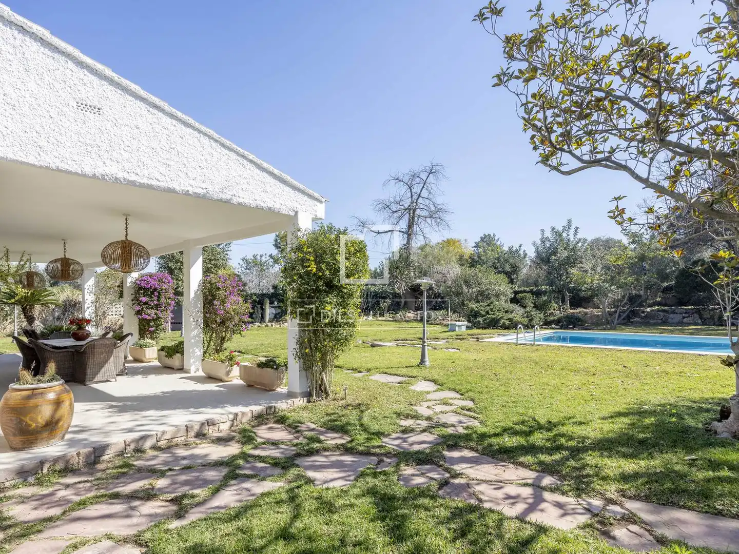 Jardín de Casa o chalet en venta en Godella con Aire acondicionado, Jardín privado y Terraza