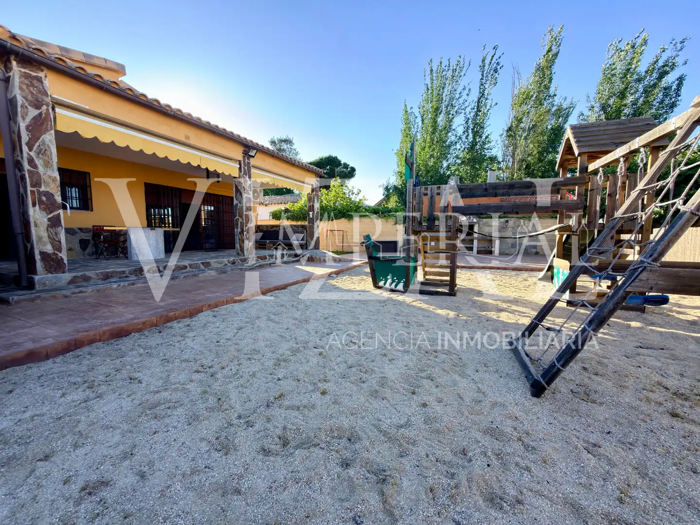 Garten von Haus oder Chalet zum Verkauf in El Viso de San Juan mit Klimaanlage, Heizung und Privatgarten
