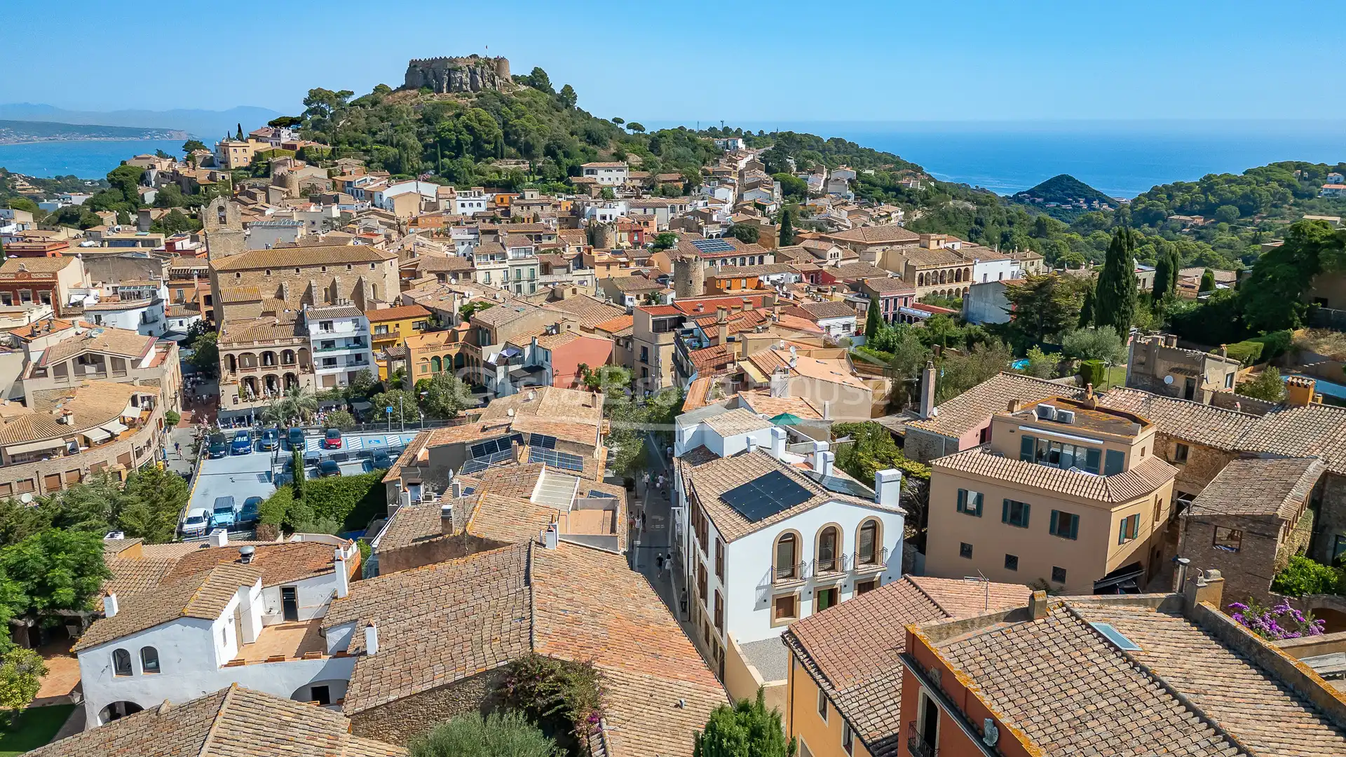 Exterior view of Apartments for sale in Begur  with Air Conditioner, Heating and Furnished