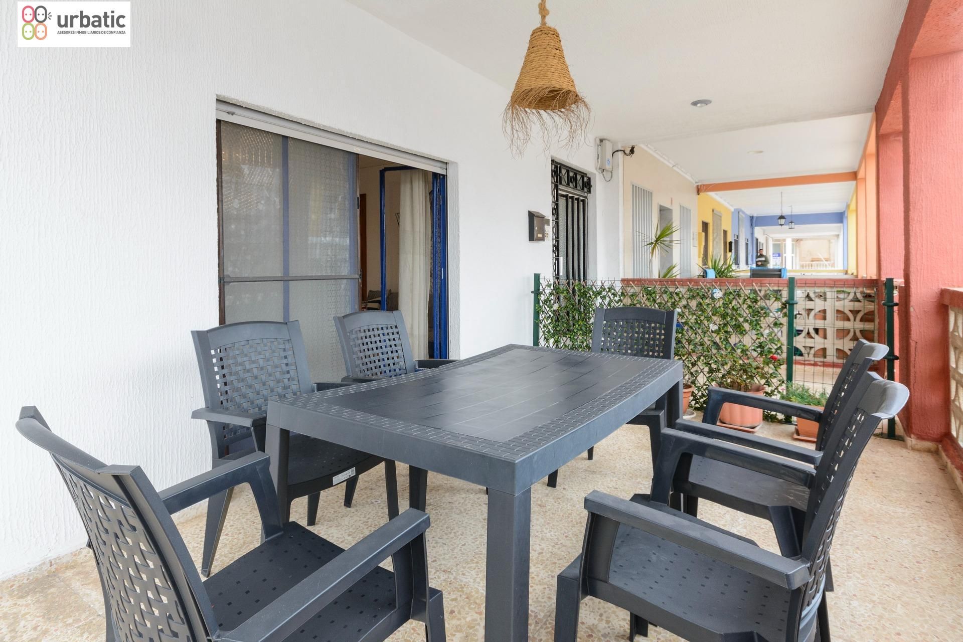 Terraza de Apartamento en venta en Bellreguard con Terraza y Amueblado