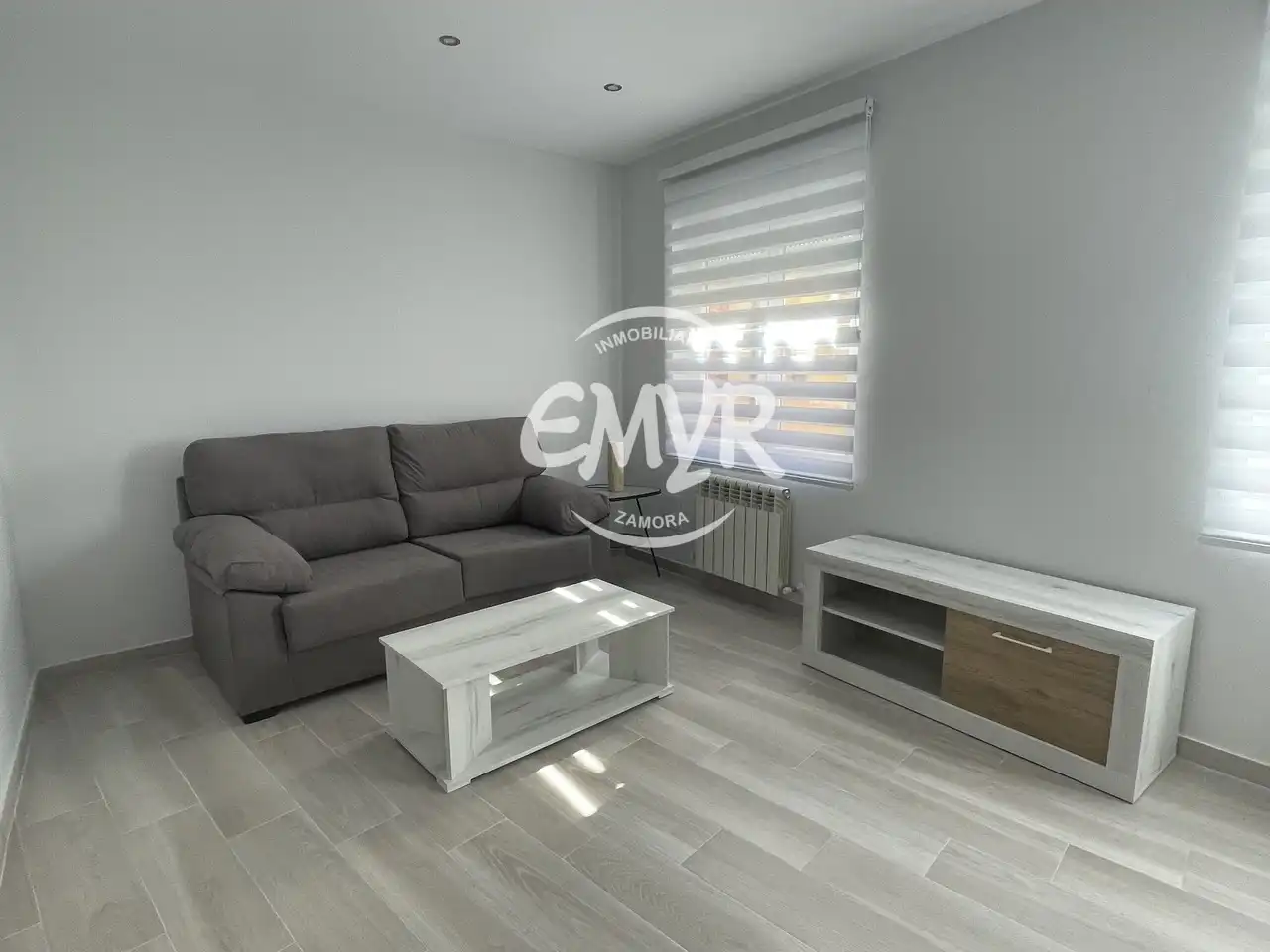 Living room of Flat for rent in Zamora Capital   with Heating, Furnished and Balcony