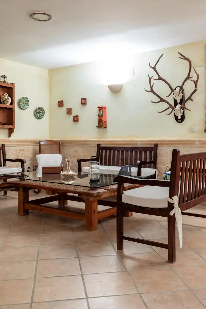 Sala de estar de Casa o chalet en venta en L'Eliana con Calefacción y Terraza