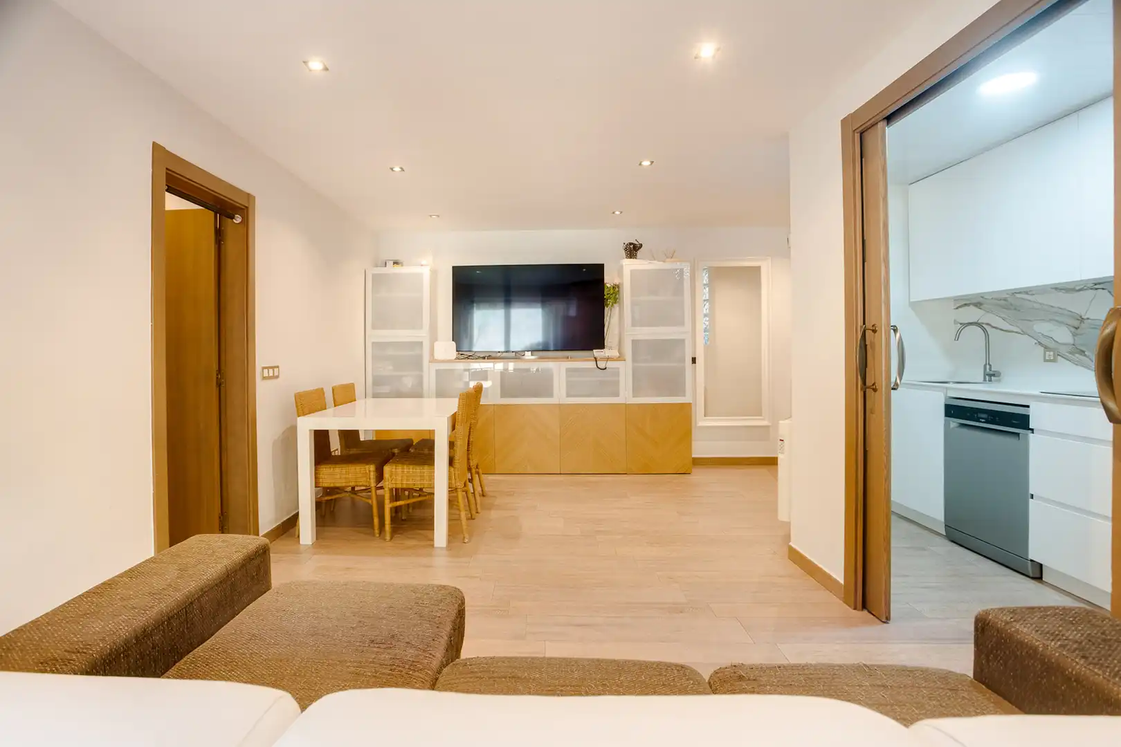 Sala de estar de Piso en venta en Can Franquesa