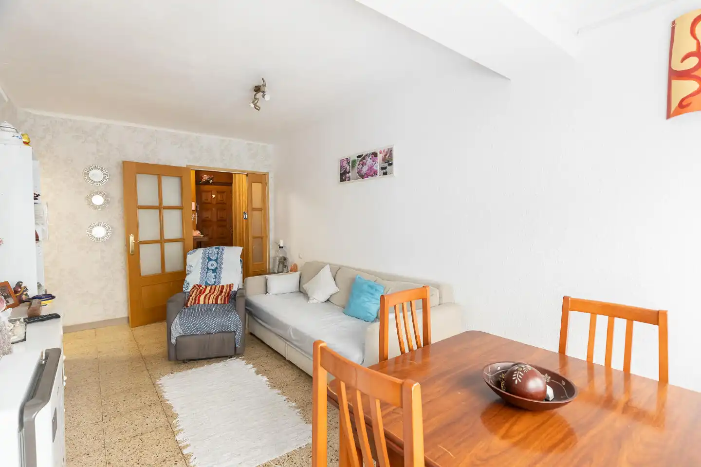 Living room of Flat for sale in Sant Adrià de Besòs