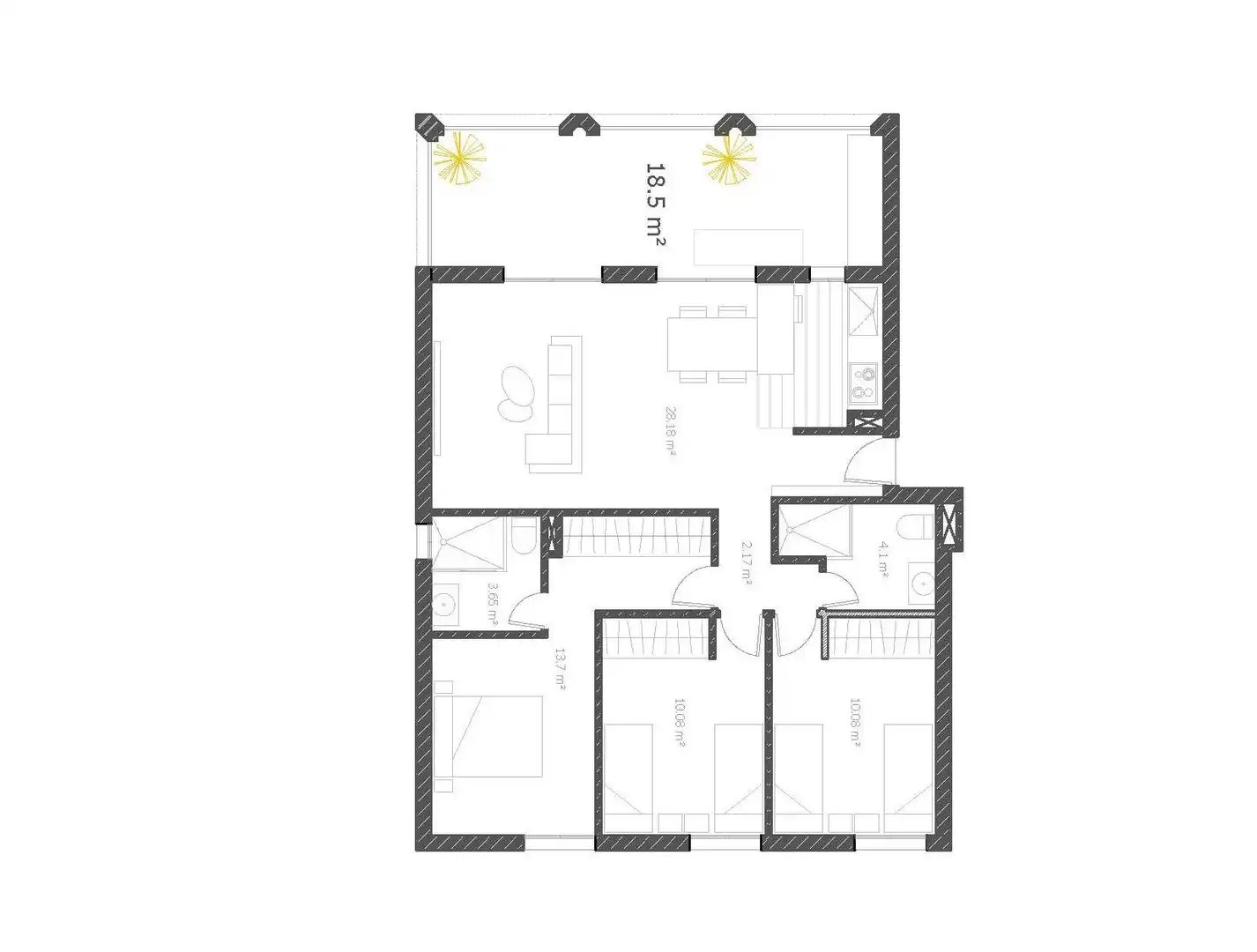 Apartment with pool for sale in Plans - Gasparot, imagen 9