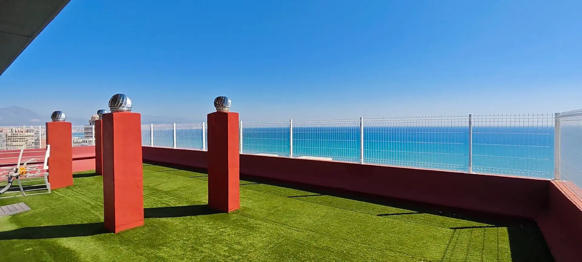 Terrace of Apartments for sale in Alicante / Alacant  with Air Conditioner, Private garden and Storage room