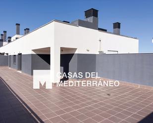 Exterior view of Attic for sale in  Valencia Capital  with Air Conditioner, Terrace and Balcony