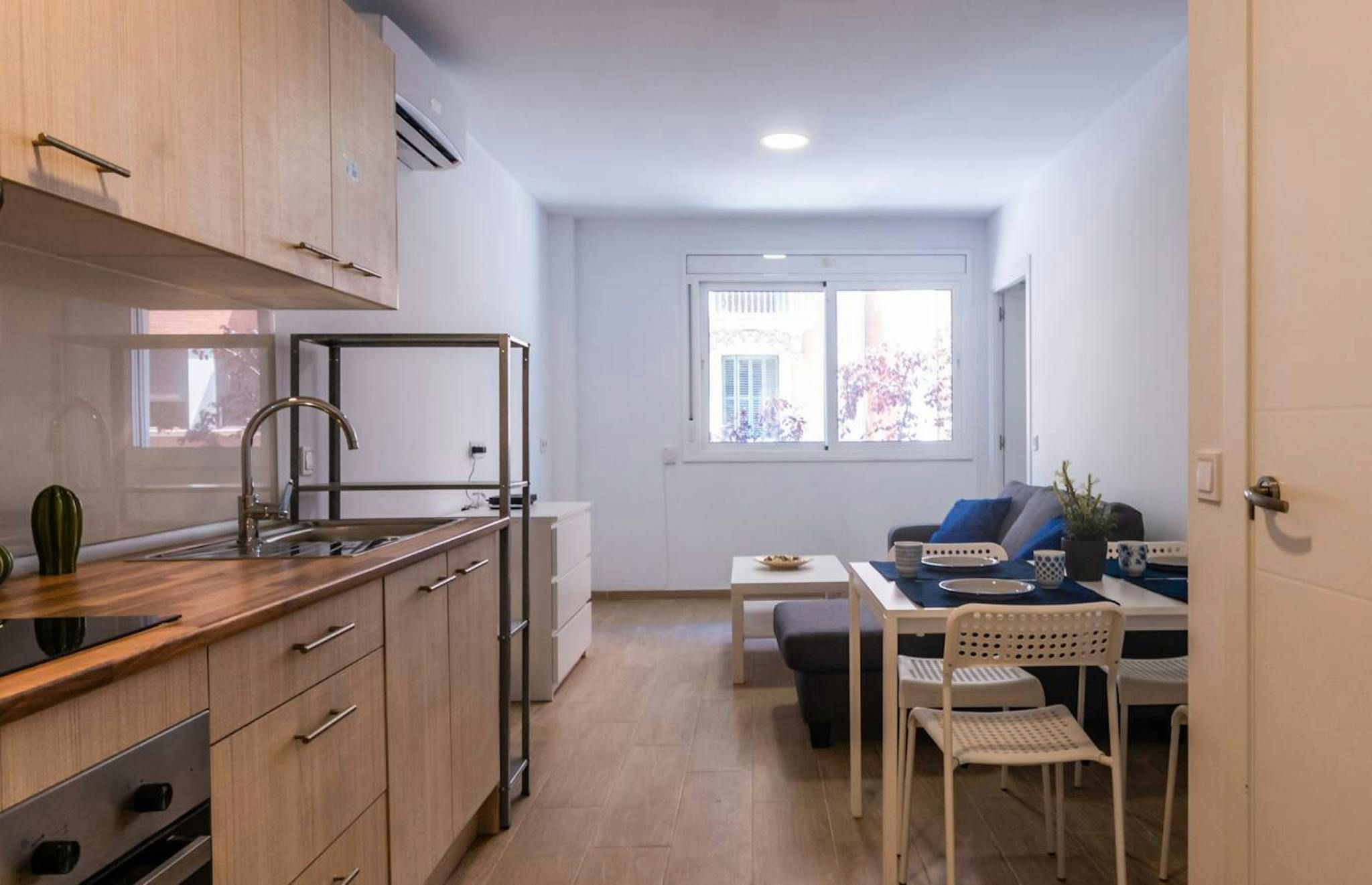 Bedroom of Flat to rent in  Barcelona Capital  with Air Conditioner, Heating and Furnished