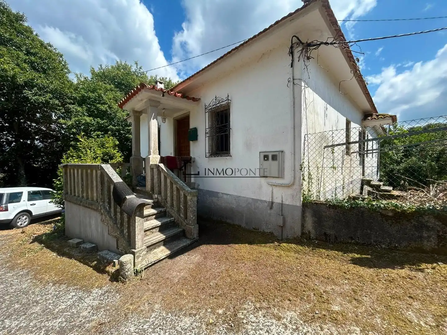 Vista exterior de Casa o xalet en venda en Forcarei amb Calefacció, Jardí privat i Traster