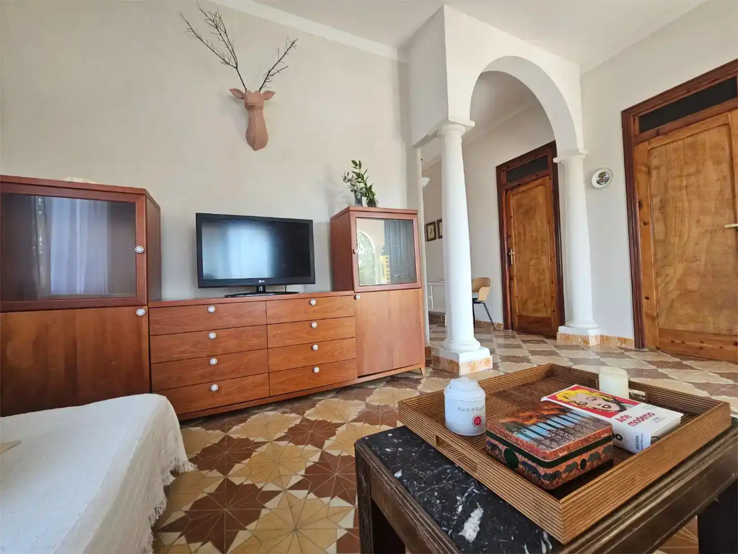 Sala d'estar de Casa o xalet de lloguer en Vila-real amb Jardí privat, Traster i Piscina