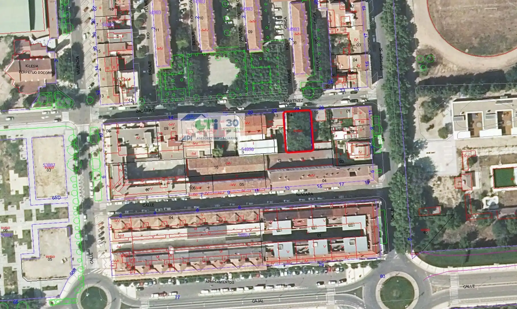 Exterior view of Industrial land for sale in Huesca