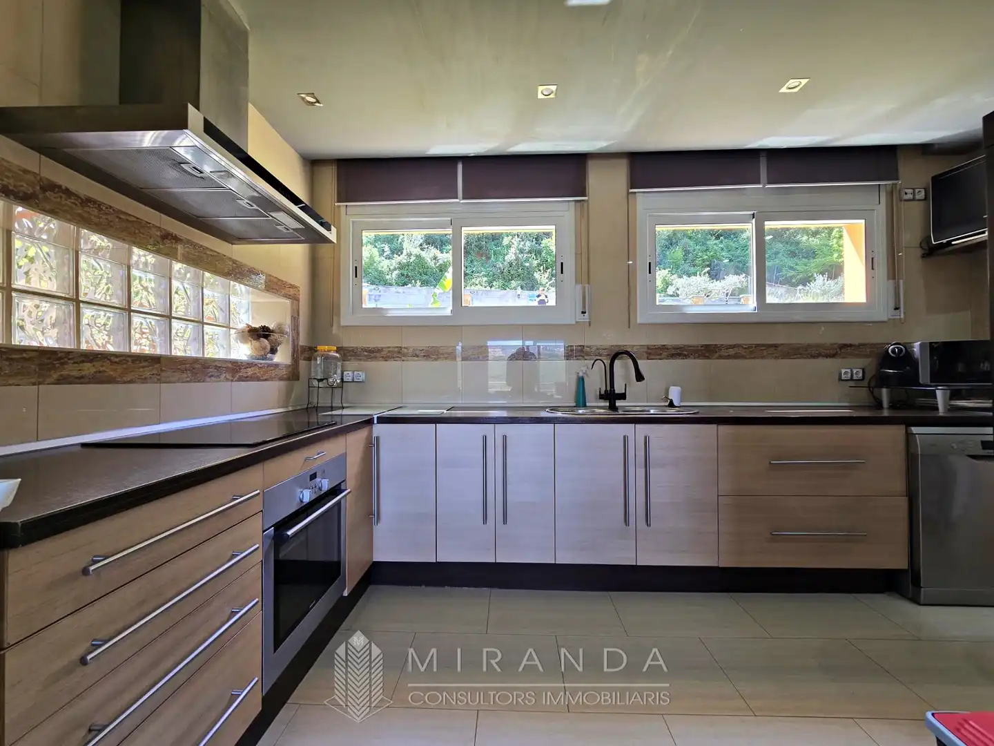 Cocina de Casa o chalet en venta en Bigues i Riells del Fai con Aire acondicionado, Calefacción y Jardín privado