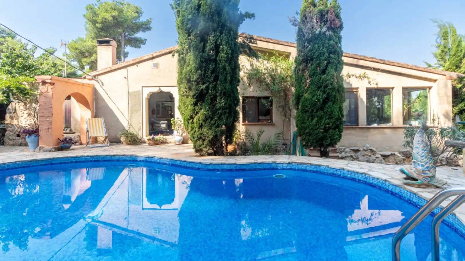 Swimming pool of Houses for sale in Jávea / Xàbia  with Air Conditioner, Heating and Private garden
