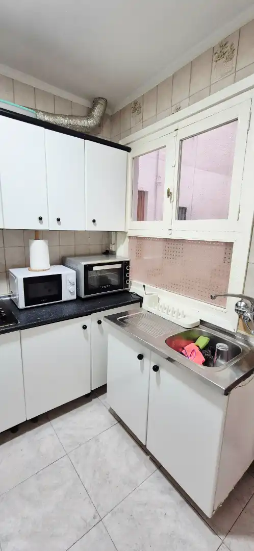 Kitchen of Flat for rent in Granada  with Heating, Furnished and Washing machine