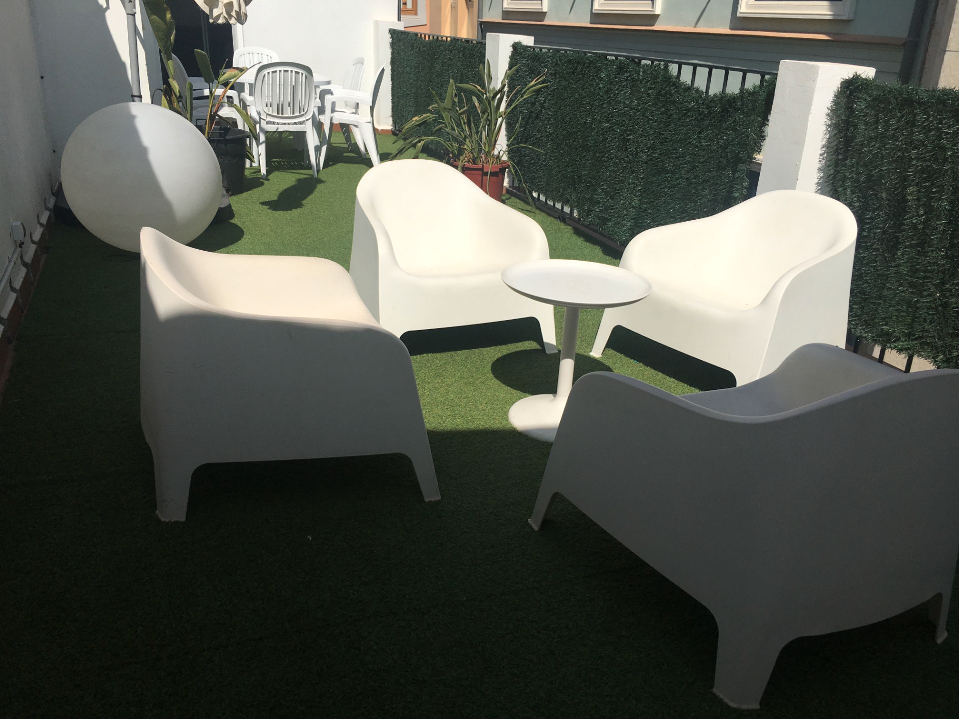 Terrace of Duplex to rent in  Valencia Capital  with Air Conditioner, Heating and Terrace