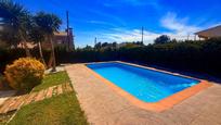 Swimming pool of House or chalet for sale in Banyeres del Penedès  with Heating, Parquet flooring and Terrace