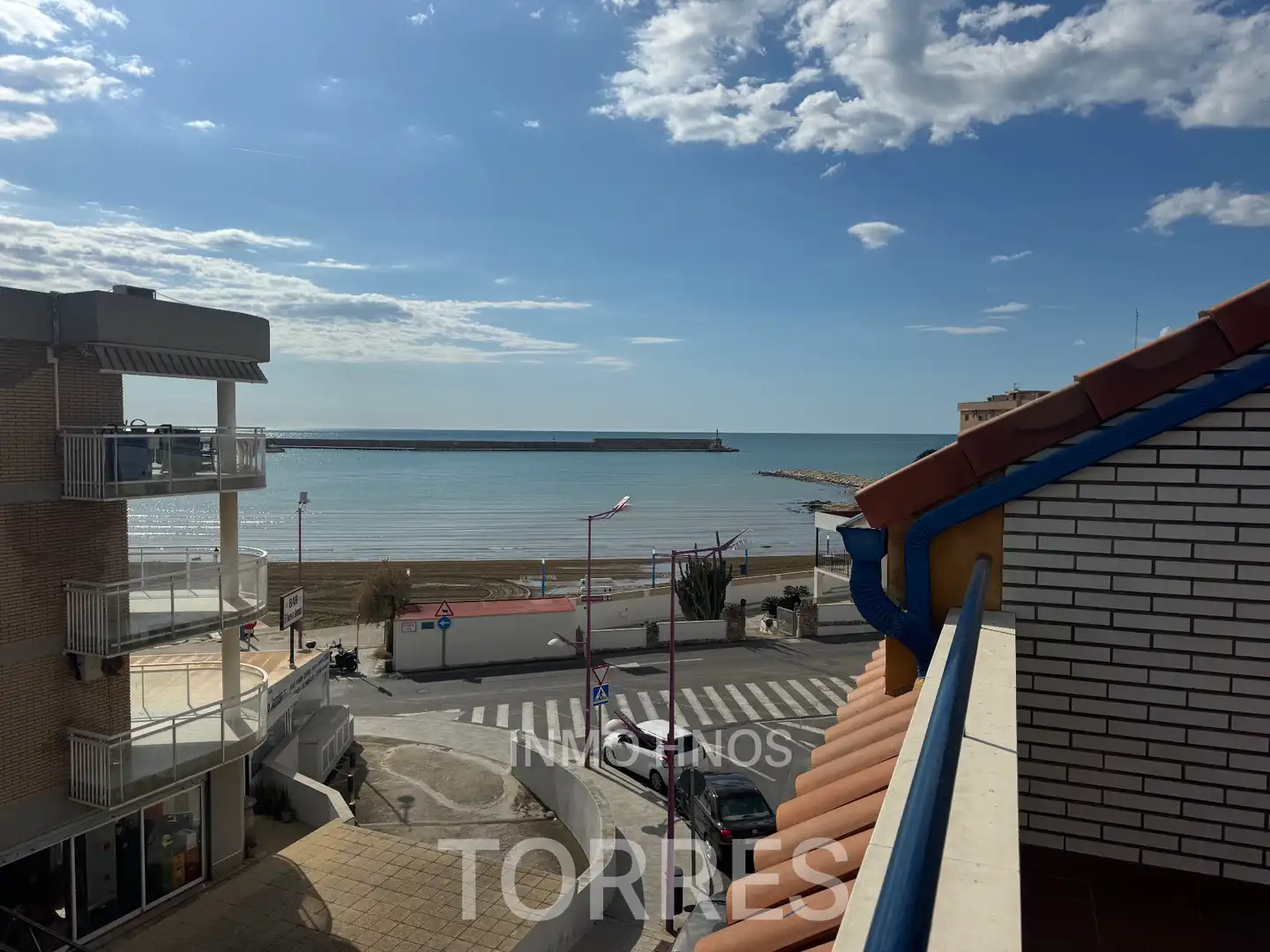 Außenansicht von Dachboden zum Verkauf in Peñíscola / Peníscola mit Klimaanlage, Terrasse und Möbliert