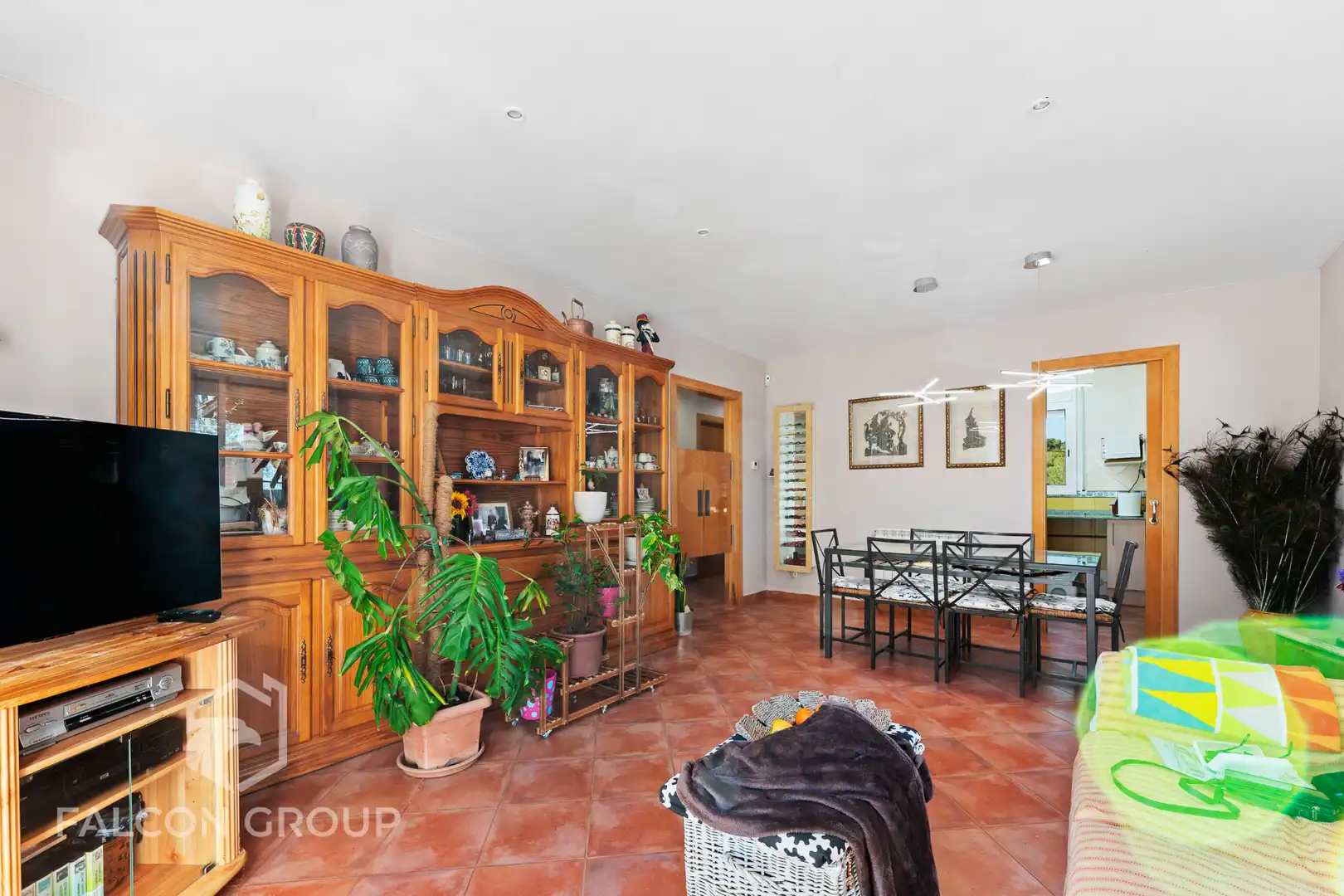 Sala de estar de Casa o chalet en venta en Querol con Jardín privado, Terraza y Trastero