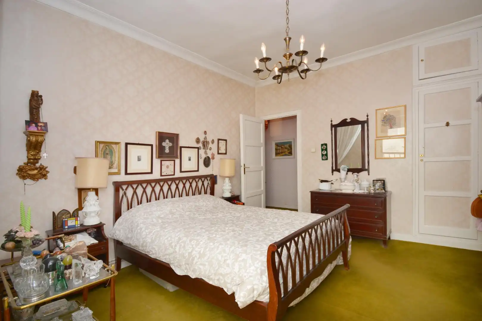Schlafzimmer von Wohnung zum Verkauf in Madrid mit Heizung und Balkon
