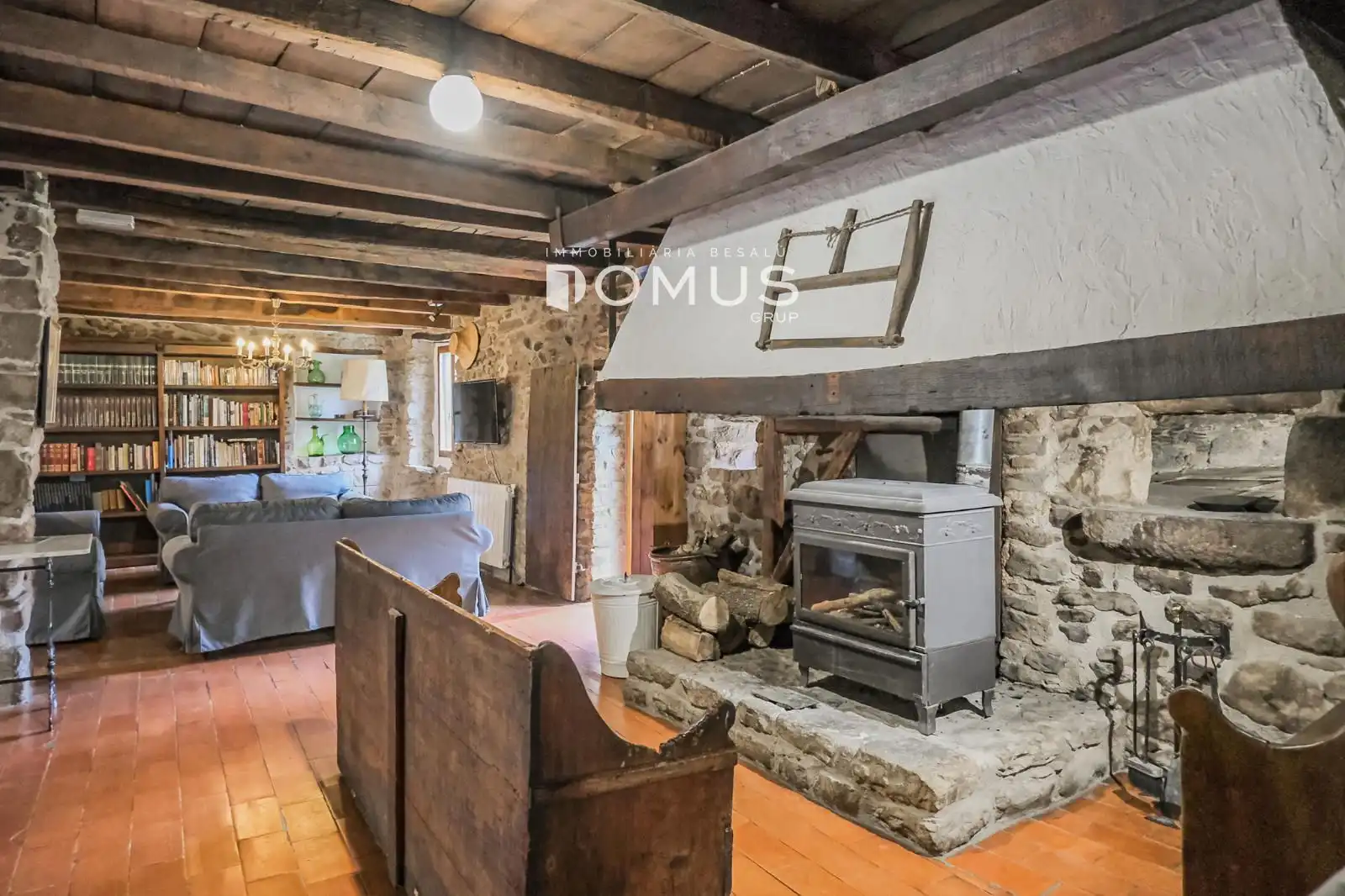 Finca rústica en venta en Santa Pau con Calefacción, Parquet y Piscina