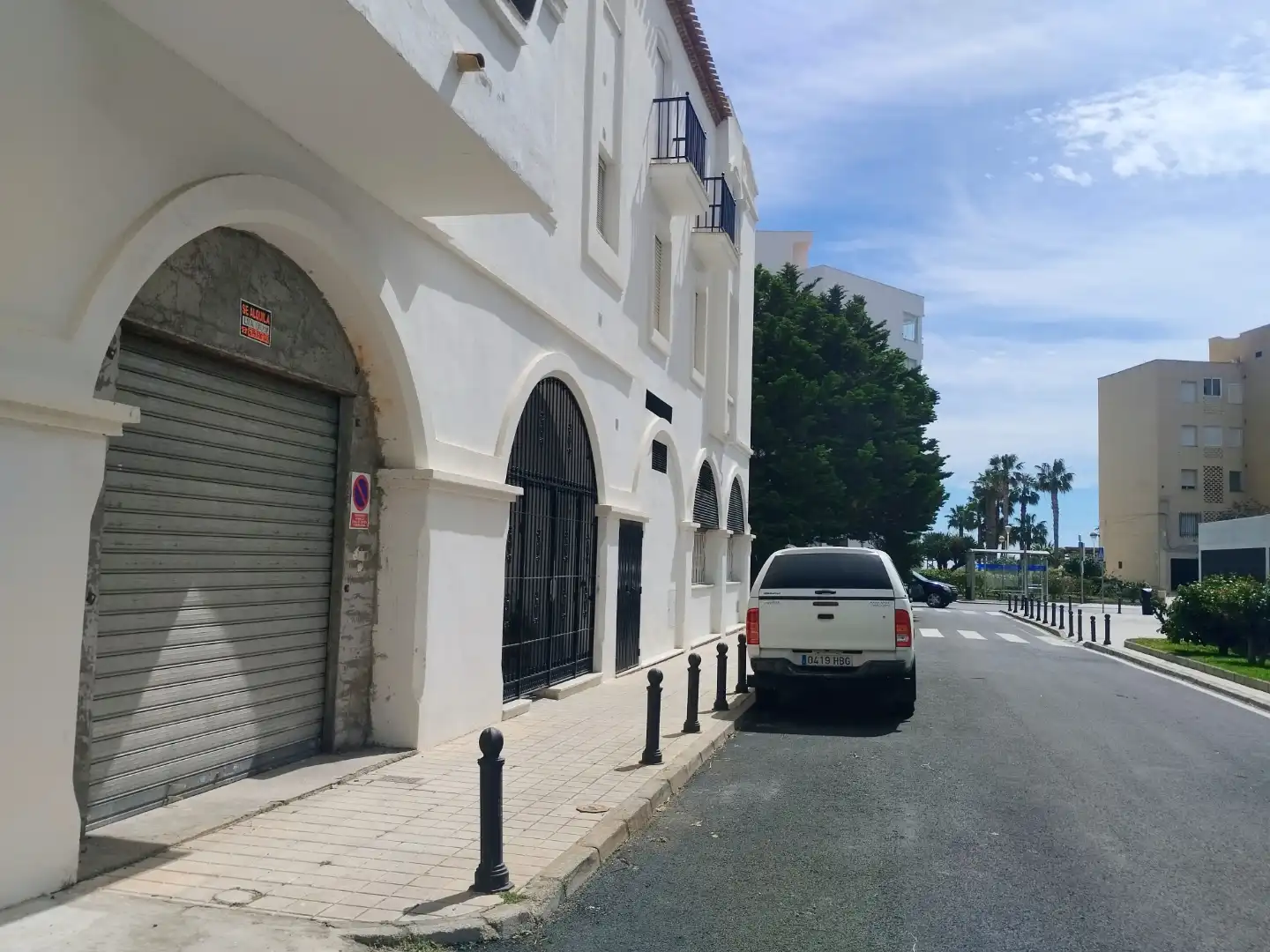 Vista exterior de Local de alquiler en Motril