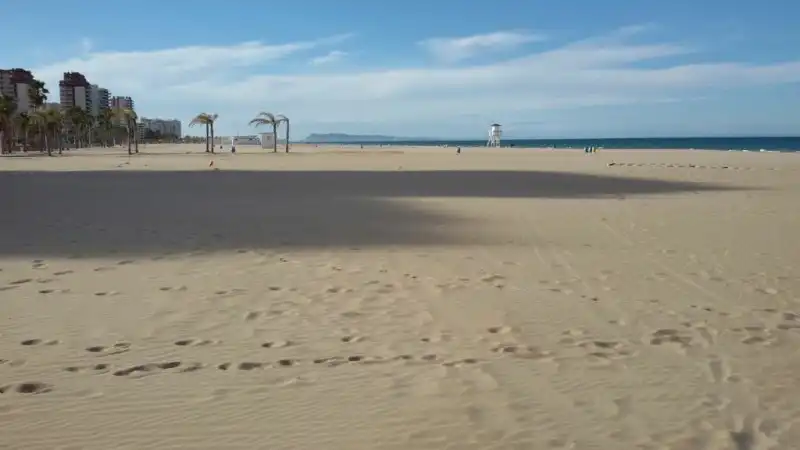 Exterior view of Flat for sale in Gandia  with Parquet flooring, Terrace and Furnished