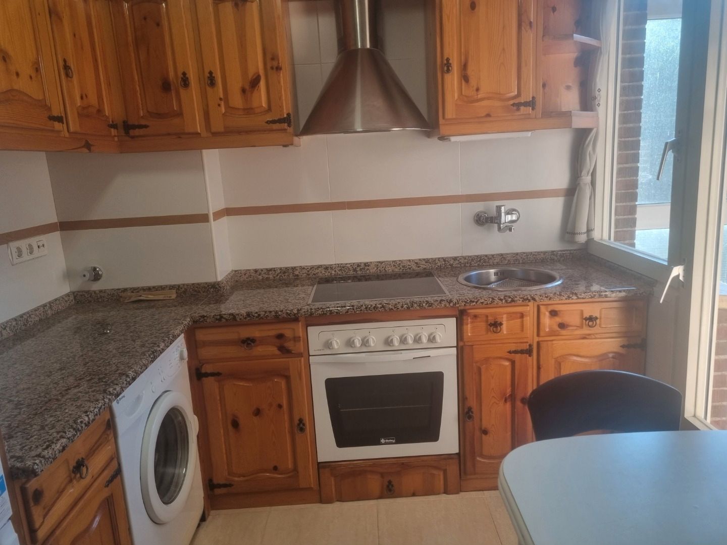 Kitchen of Flat to rent in Burgos Capital  with Heating, Terrace and Storage room