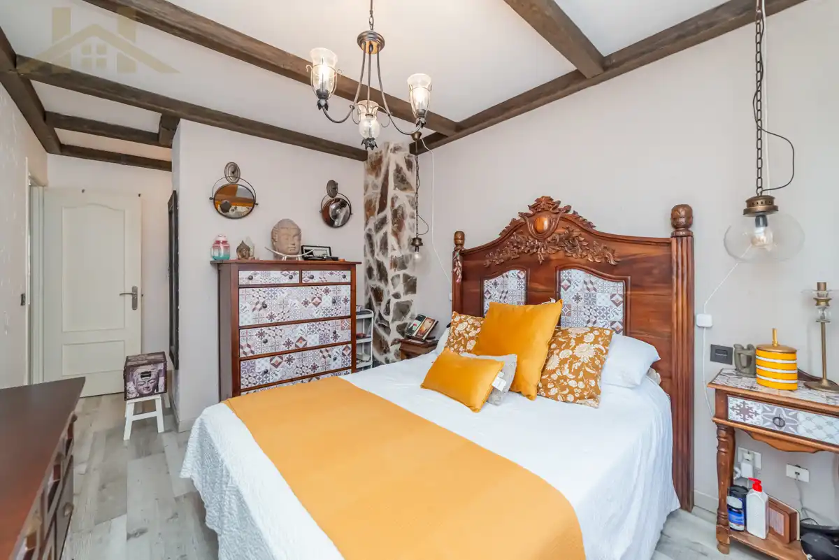 Bedroom of Detached homes for sale in San Martín de la Vega  with Air Conditioner, Heating and Private garden