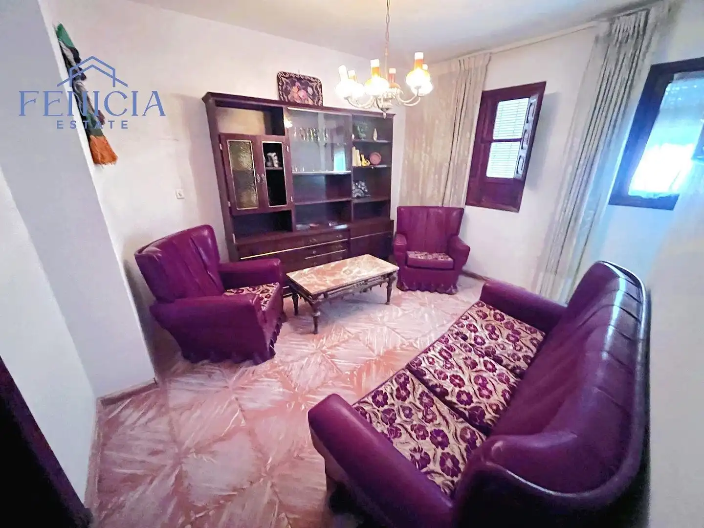 Sala d'estar de Finca rústica en venda en Otívar amb Terrassa