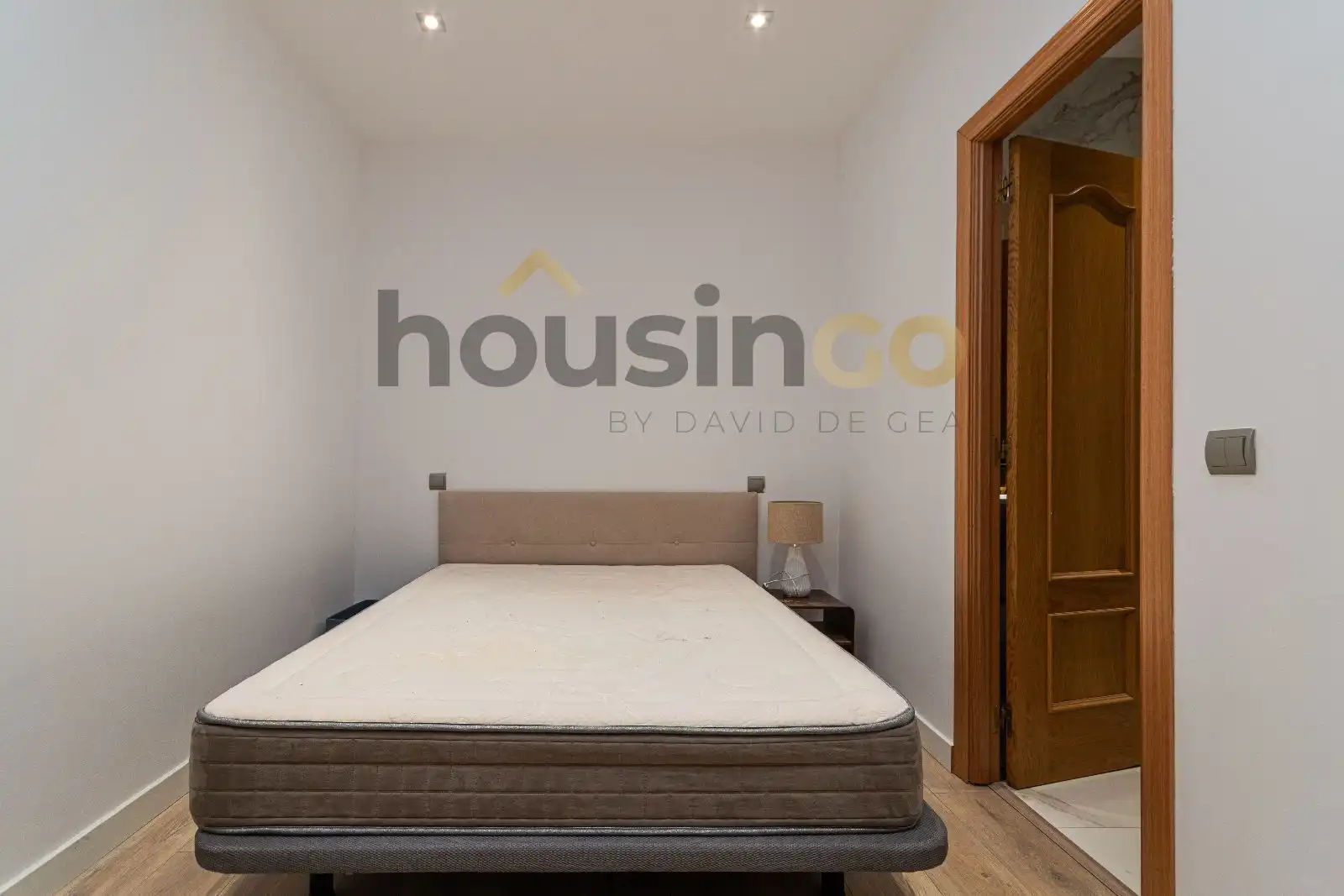 Schlafzimmer von Wohnung zur Miete in Madrid mit Klimaanlage, Heizung und Möbliert