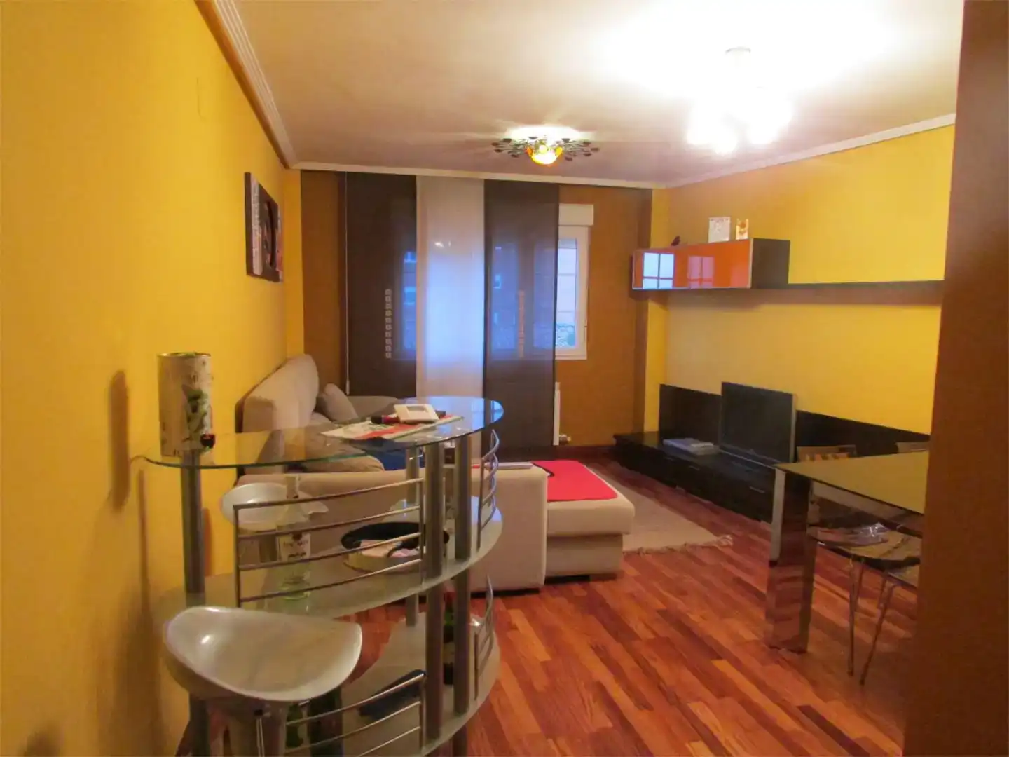 Living room of Flat for sale in Villaquilambre  with Balcony