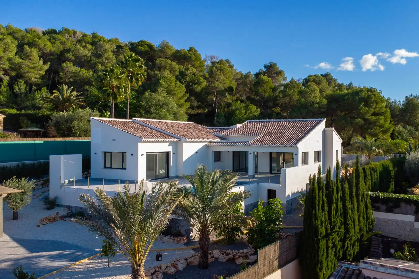 Vista exterior de Casa o xalet en venda en Jávea / Xàbia amb Aire condicionat, Calefacció i Jardí privat