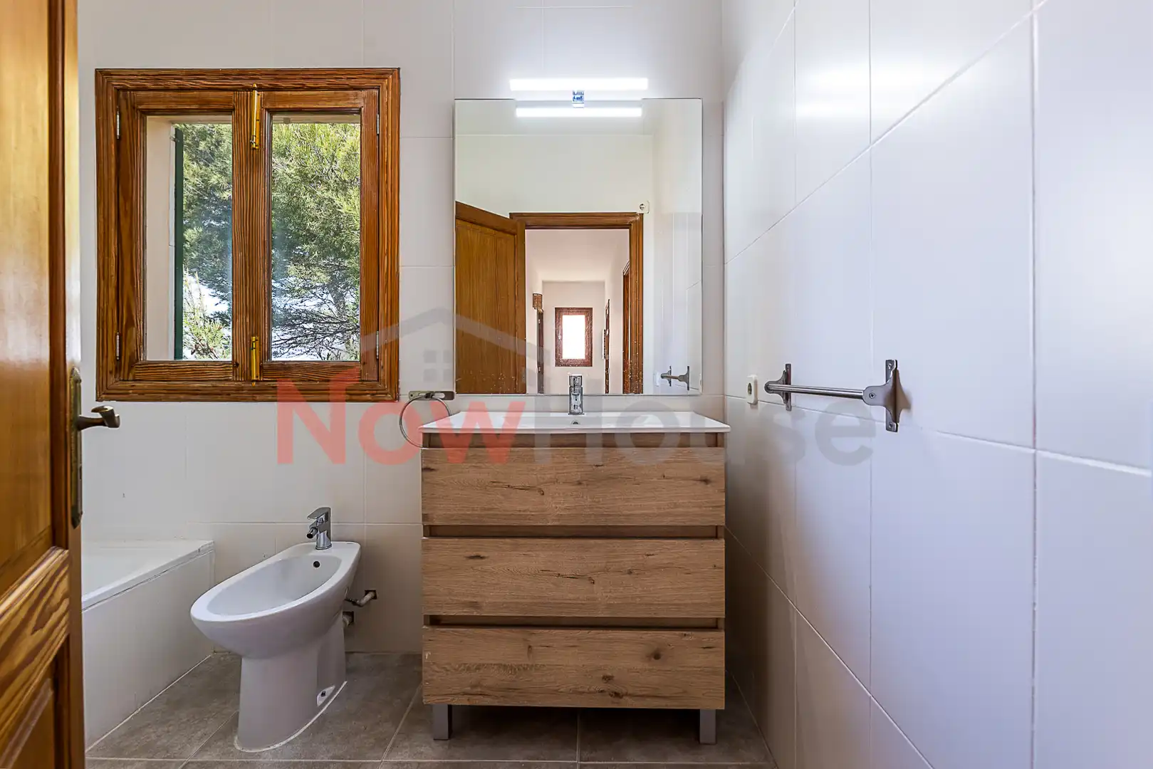 Badezimmer von Wohnung zum Verkauf in Santa Margalida mit Klimaanlage, Heizung und Terrasse
