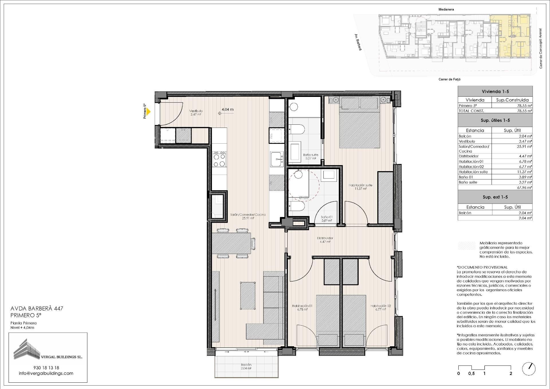 Flat for sale in Sabadell  with Heating and Terrace