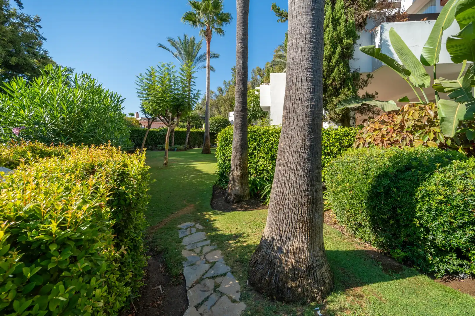 Garden of Ground floor for sale in Estepona  with Air Conditioner, Private garden and Terrace
