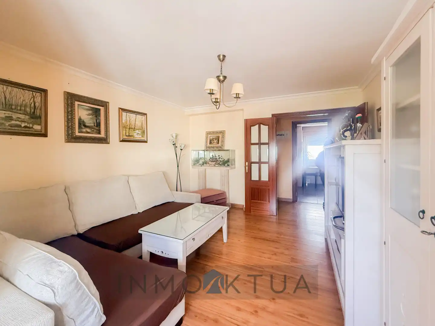 Living room of Flat for sale in Jerez de la Frontera  with Air Conditioner, Storage room and Furnished