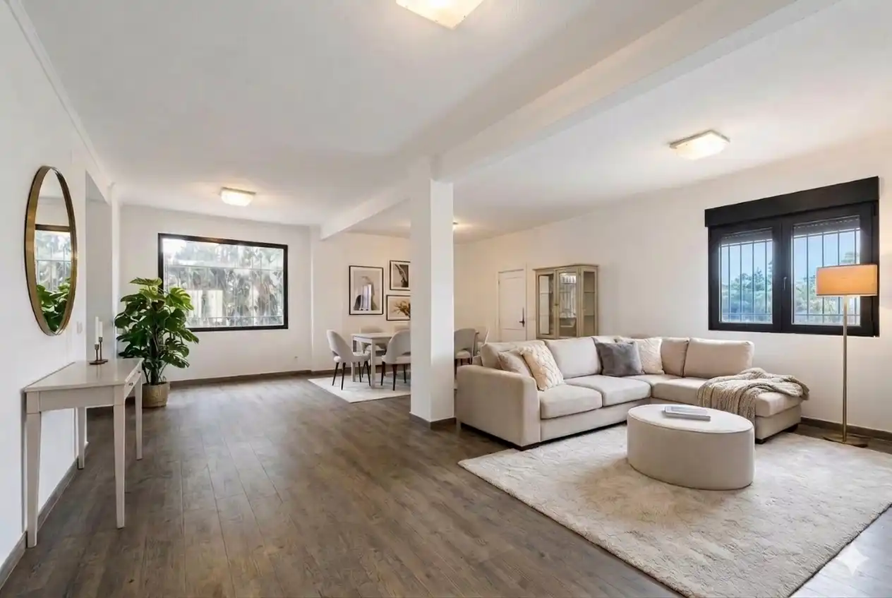 Sala de estar de Casa o chalet en venta en Godelleta con Calefacción, Jardín privado y Terraza